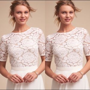 Anthropologie x BHLDN Jive Lace Cami Top